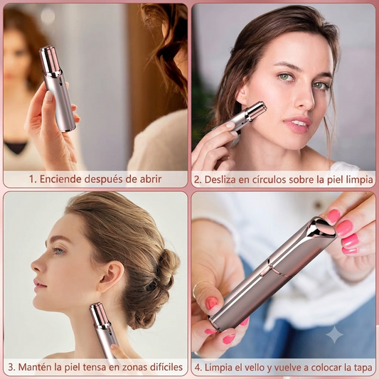 Depiladora Facial Eléctrica
