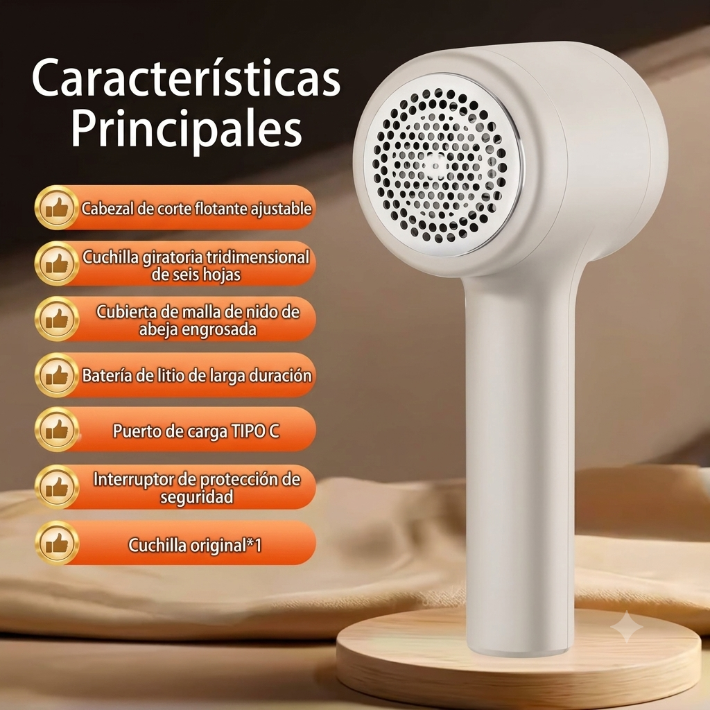 Quitapelusas Eléctrico Portátil