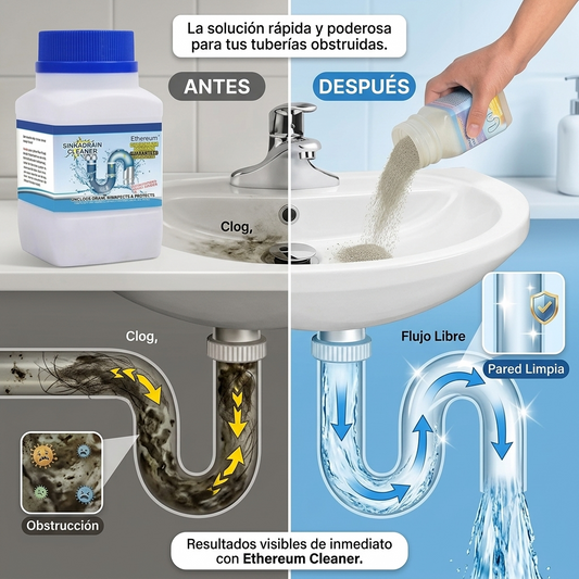 Destapador de Drenajes Espumoso